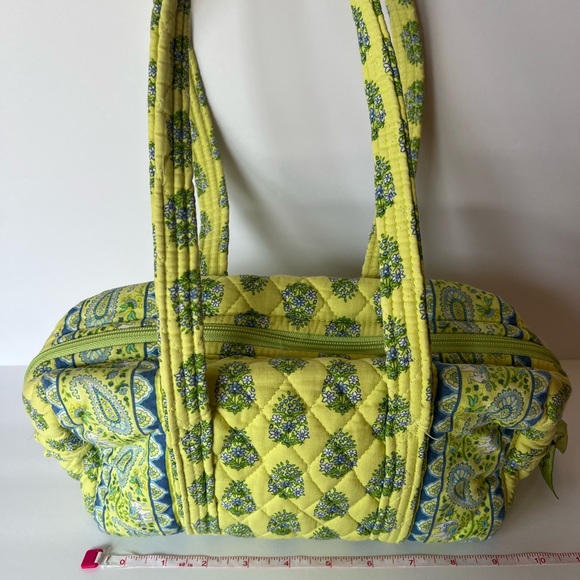 Vintage VERA BRADLEY Citrus 2006 Silhouette 100 XS Duffle Style Shoulder Bag - Picture 3 of 10